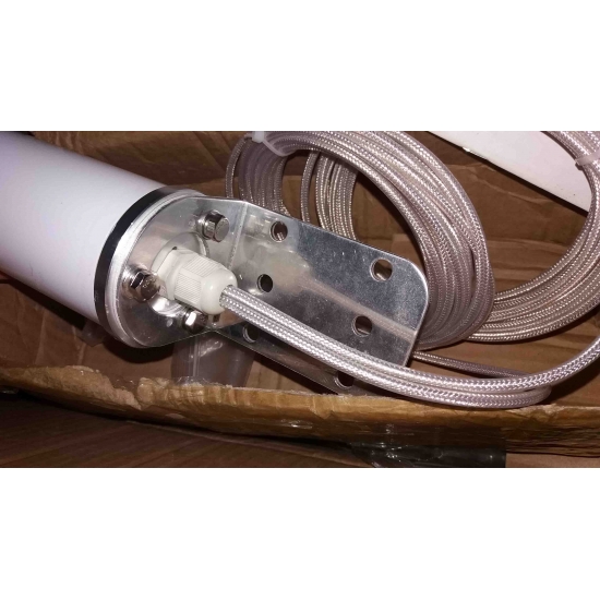 waterproof 4G mimo omni antenna with 2 cable 2 connector 