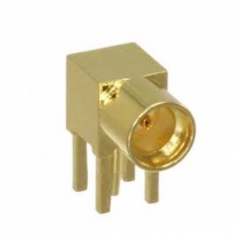 MMCX right angle female PCB connector for sale