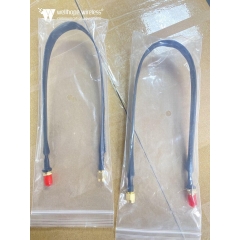 SMA male to RP SMA male RG174 heat shrink tubing full cover cable for sale