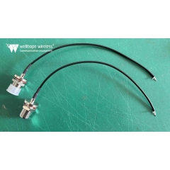 N type female bulkhead H-cut Waterproof to Null Openend Stripping RG174 Cable RF for sale