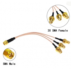 SMA female SMA male RF cable