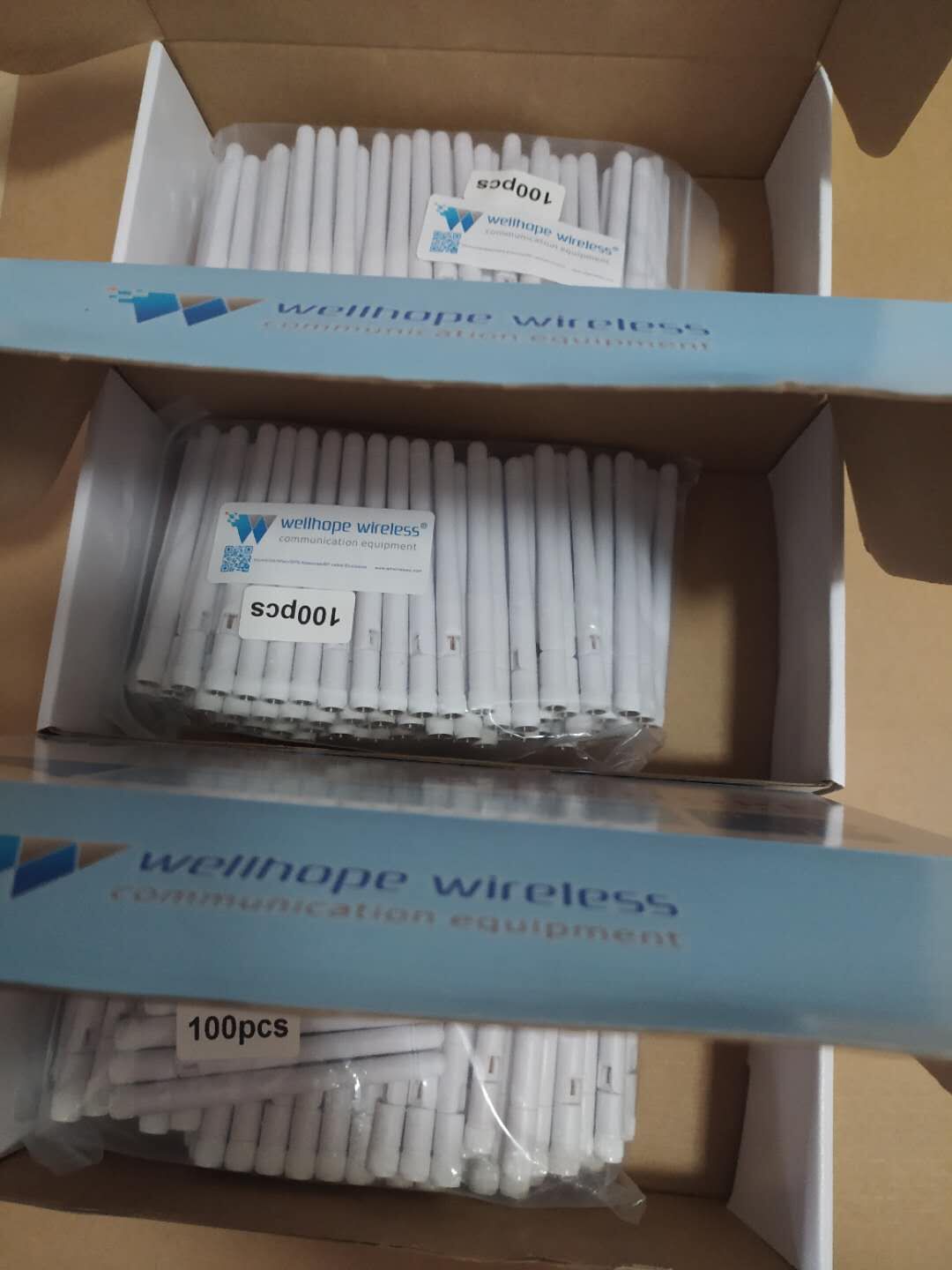 2020-7-11 1000pcs wifi white antenna WH-2.4GHz-2.5 ready to ship