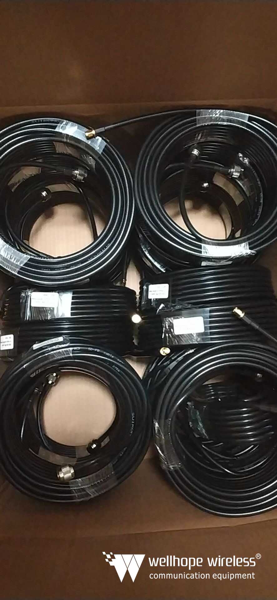  2020-7-14 1000pcs RF cable  antenna N male to SMA male RG58 cable